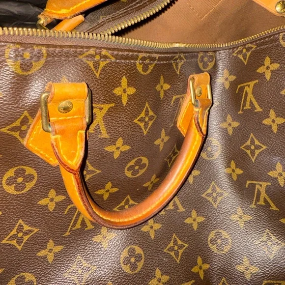 Louis Vuitton Brown and Tan Monogram Bag - Picture 5 of 16